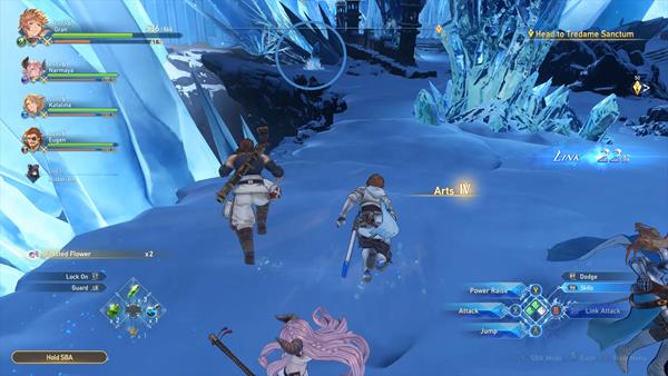 frozen chest near sanctum chapter 5 shadows in the snowscape main quests granblue fantasy relink wiki guide