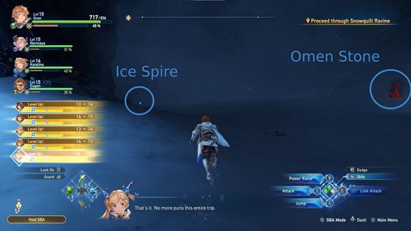 omen stone and ice spire chapter 5 shadows in the snowscape main quests granblue fantasy relink wiki guide