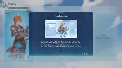 party formation chapter 1 the western frontier main quests granblue fantasy relink wiki guide